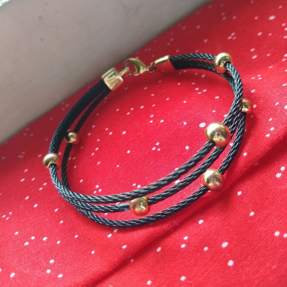 Black bracelet